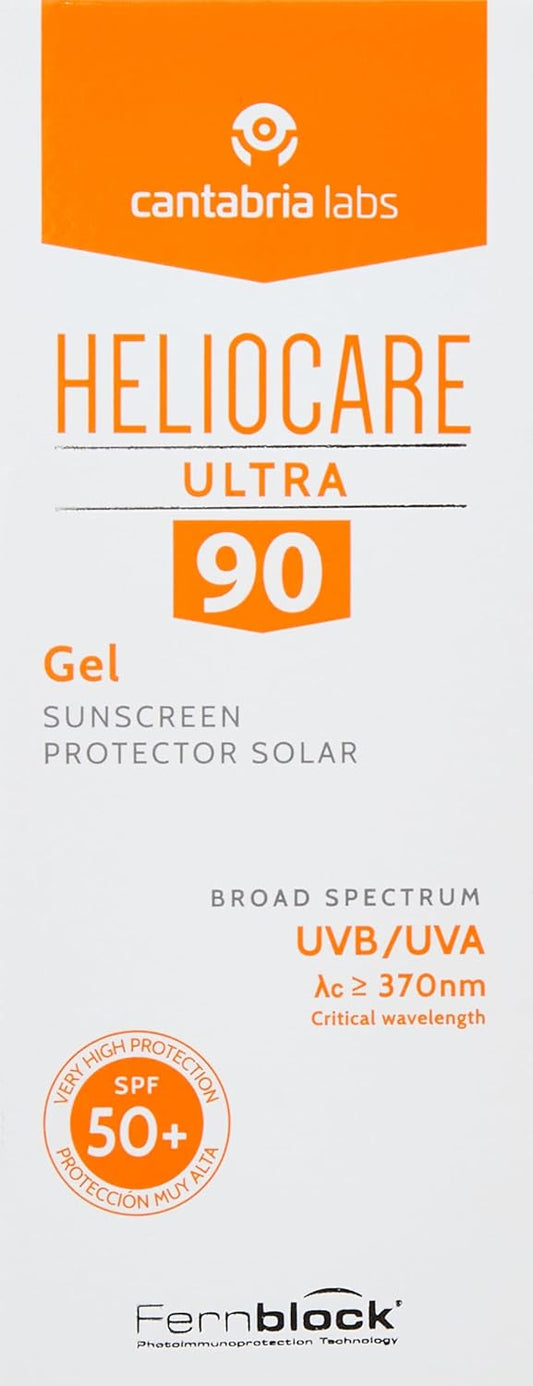 Heliocare Ultra Gel Spf 50+ (Now Branded Spf 90). 50Ml