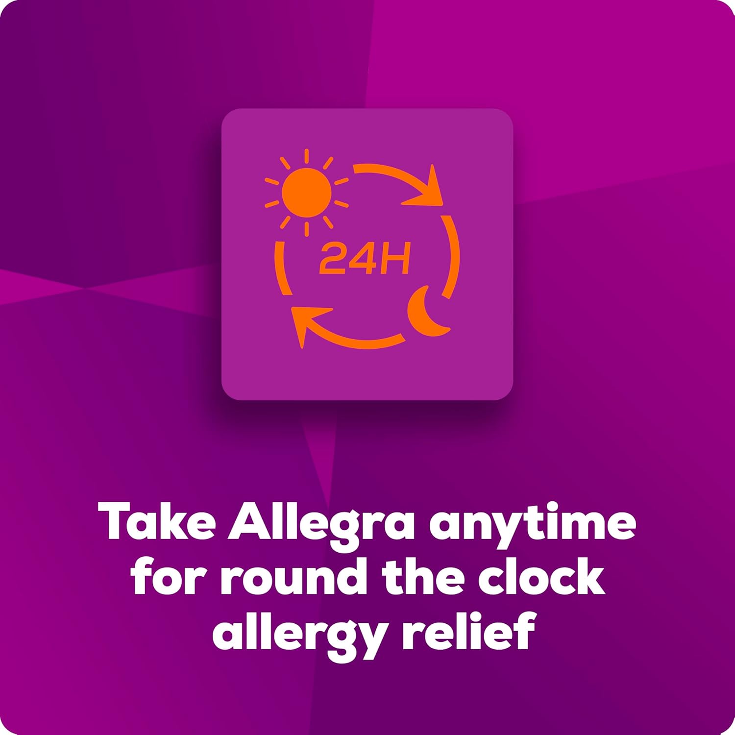 Allegra Adult 24-Hour Allergy Relief Tablets, Non-Drowsy Indoor And Outdoor Allergy Medicine, 180 Mg Fexofenadine Hci Antihistamine Pill, 70-Count