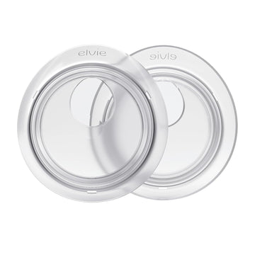 Elvie Catch Milk Collection Shells | Set Of Two Discreet Leak-Protection Silicone Cups, Reuse Your Milk| Reusable Breast Shells Collect Up To 1Oz | No More Wasted Milk Or Wasteful Breast Pads