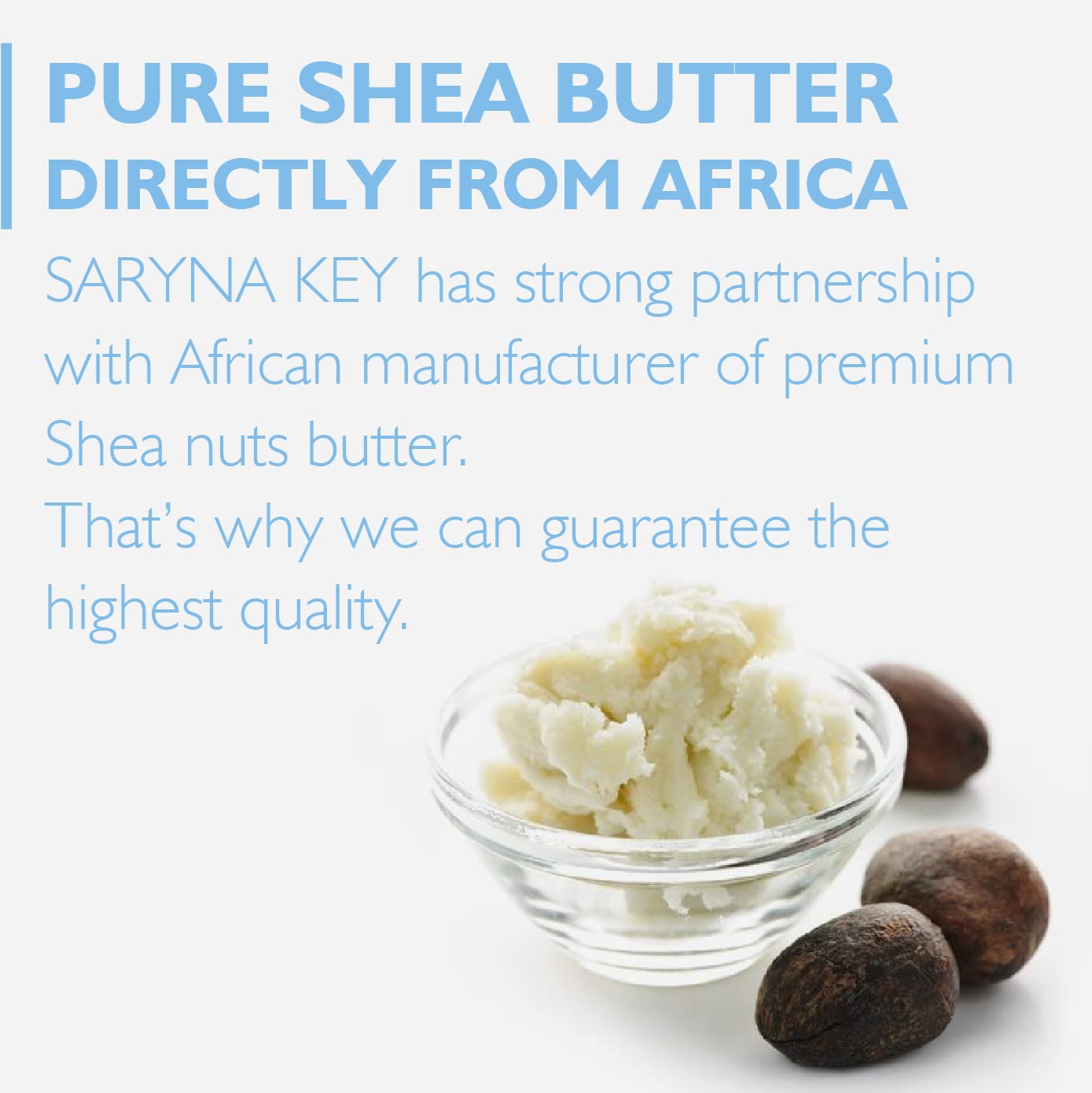 Saryna Key Mixed Shea 80-20 (500Ml/16.9Oz) - Leave-In-Moisturizer - Pure African Shea Butter - Perfect For Soft Waves And Loose Curls - Contains Enhanced Concentrations Of Shea Butter : Beauty & Personal Care