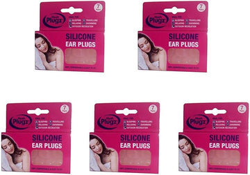 Hush Plugz 5 X Silicone Earplugs (Price Inclusive Of Vat)