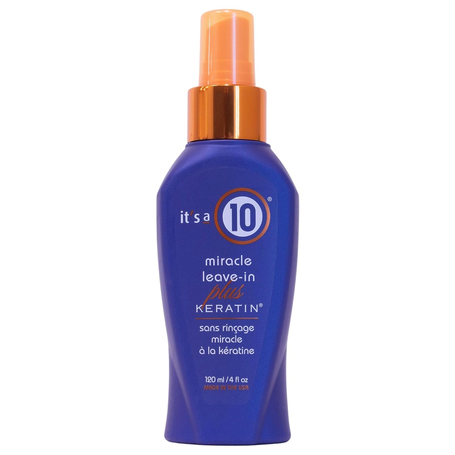 It'S A 10 Haircare Miracle Leave-In Product Plus Keratin 4 Fl. Oz. : Hair And Scalp Treatments : Beauty & Personal Care