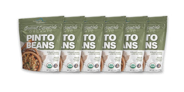 Mountain High Organics, Certified Organic Pinto Beans, Pack Of 6 1Lb Bags