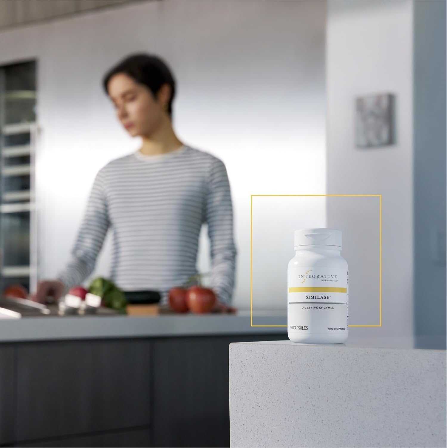 Integrative Therapeutics - Similase - Physician Developed Digestive Enzymes For Women And Men - Vegan - 90 Vegetable Capsules : Health & Household