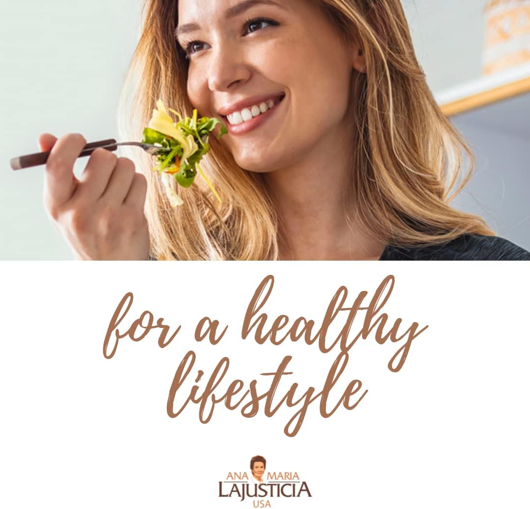 Ana Maria Lajusticia - Evening Primerose Oil + Vitamin E - 80 Soft Capsules Pack -1000mg. Gluten Free, Lactose Free and Sugar Free. All Natural. : Health & Household