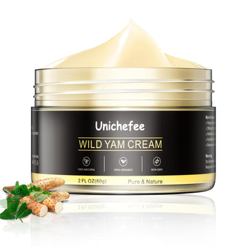 Organic Wild Yam Cream For Hormone Balance, Hormone Balance Dr Barbara O'Neill Recommended Menopause Relief For Women & Men Hormones Balancing Enriched Natural Root Cream Products