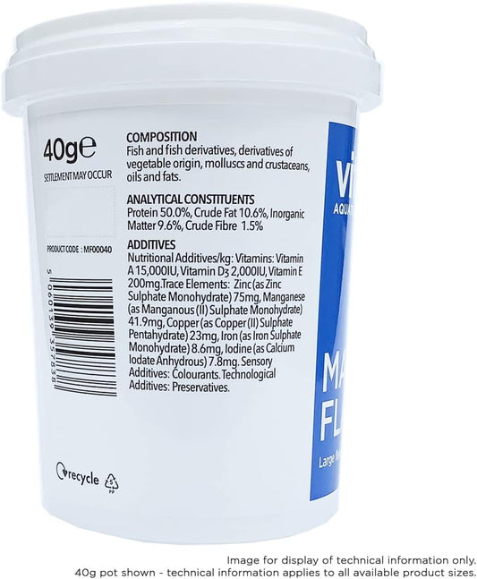 Vitalis Marine Flakes Fish Food 40G