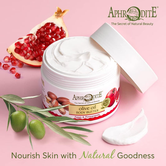 Aphrodite Body Butter 200Ml With Olive Oil & Pomegranate
