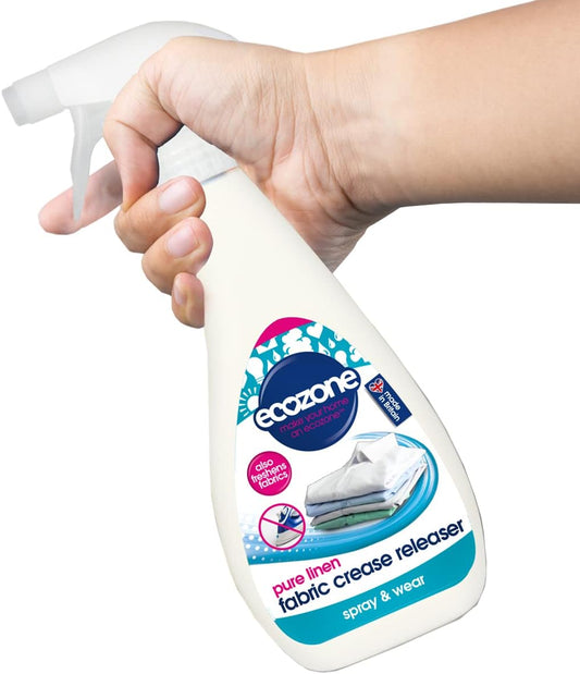Ecozone Fabric Crease Release, White,500Ml