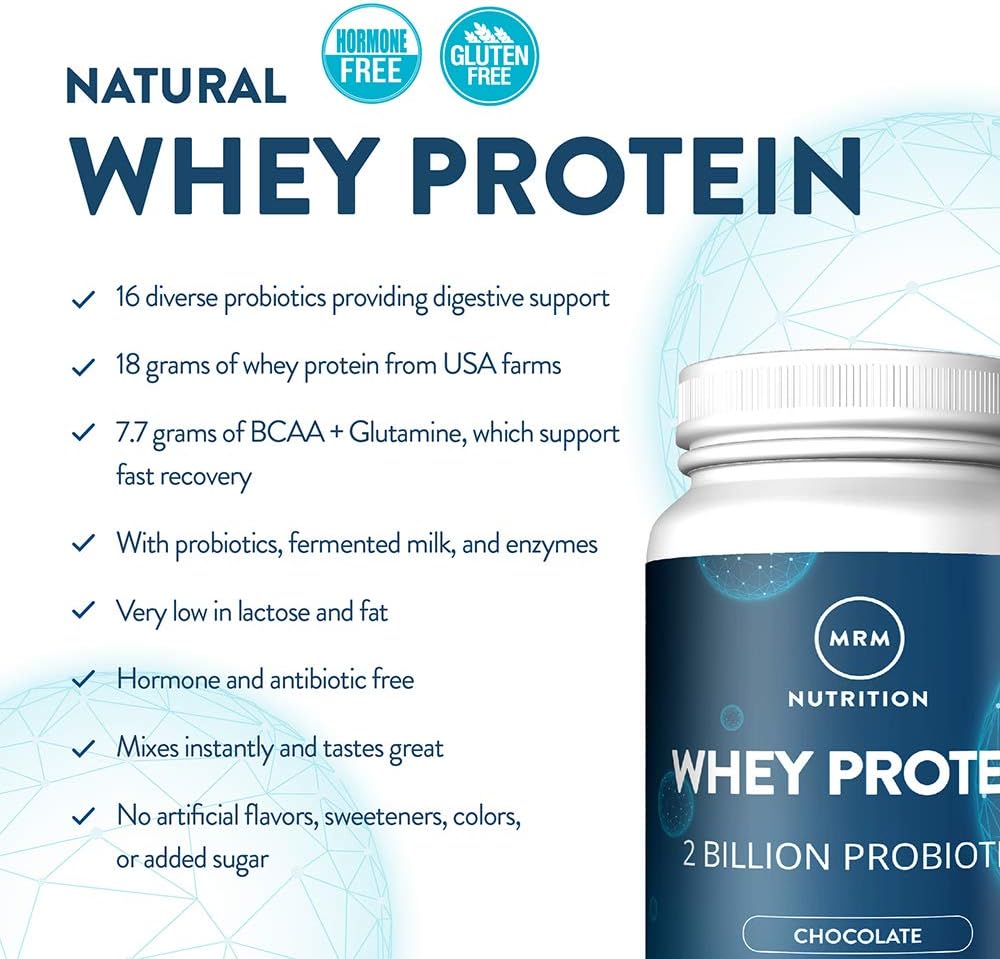 MRM - Natural Whey - Premium Whey Protein Vanilla 5 lbs