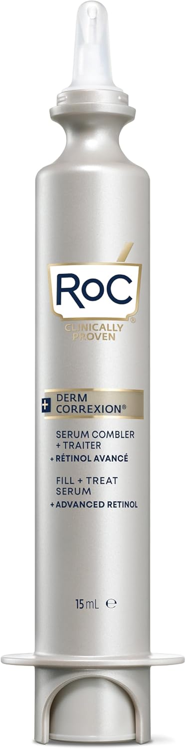 Roc Derm Correxion Contour Cream | Firming Moisturiser For Face & Neck With Retinol | 50 Ml