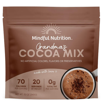 Mindful Nutrition Grandmas Organic Hot Chocolate Mix (Peppermint Hot Chocolate)