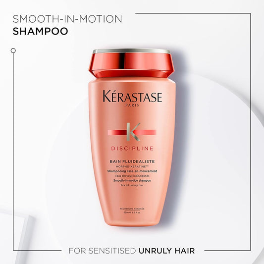 Kerastase Discipline Bain Fluidealiste Shampoo 250Ml & Fondant Fluidealiste 200Ml (Shampoo & Conditi