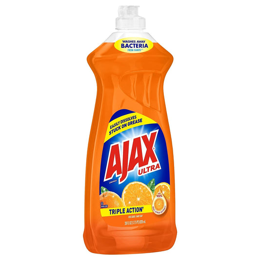 Ajax - Cpc 44678Ct Triple Action Dish Liquid-Orange, 28 Oz