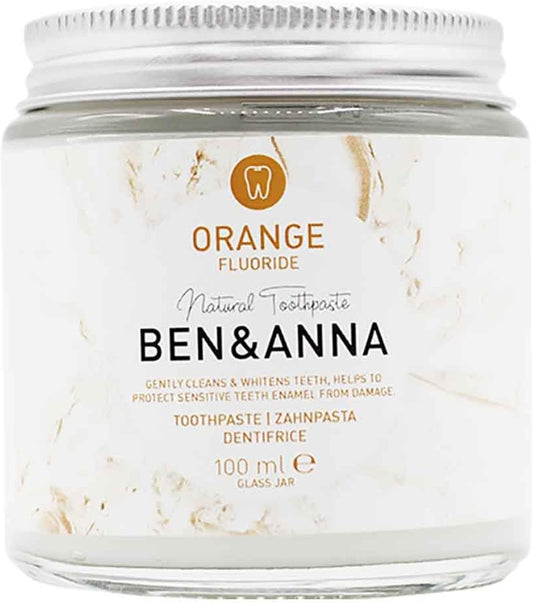 Ben & Anna Natural Toothpaste - Orange (With Fluoride)
