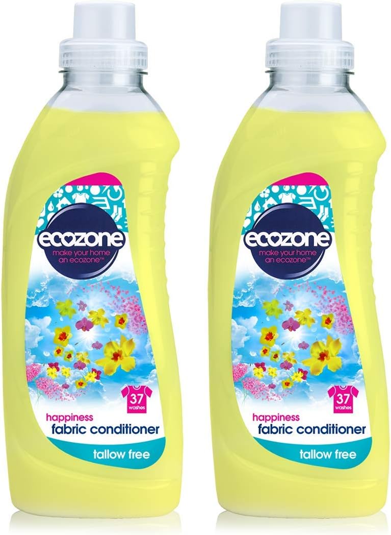 Ecozone Happiness Fabric Conditioner 1L (Pack Of 2)
