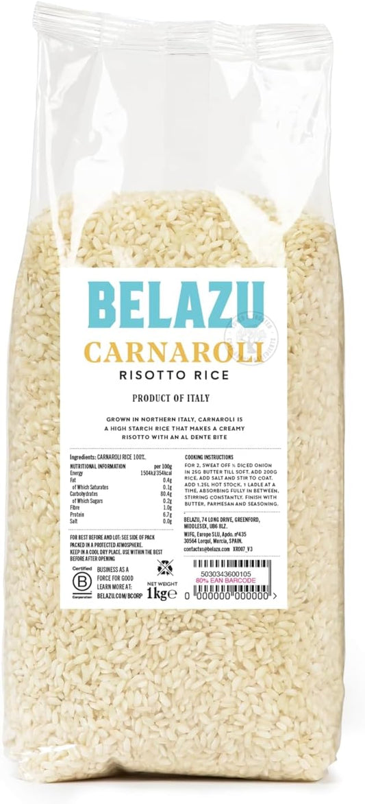 Belazu Carnaroli Risotto Rice 1kg : Amazon.co.uk: Sports & Outdoors