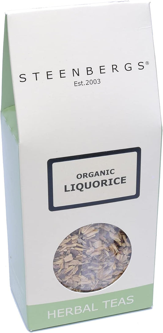 Steenbergs Organic Liquorice Herbal Tea - 100G - Loose Licorice Root