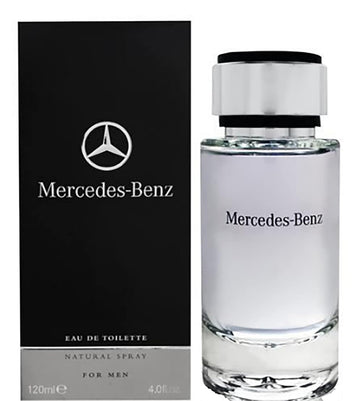 Mercedes-Benz Cologne For Men - 4 Fl Oz - Eau De Toilette Perfume Spray For Man - Woody & Musky Scent - Luxury Long Lasting Fragrance With Notes Of Violet Leaves, Cascalone & Vetiver