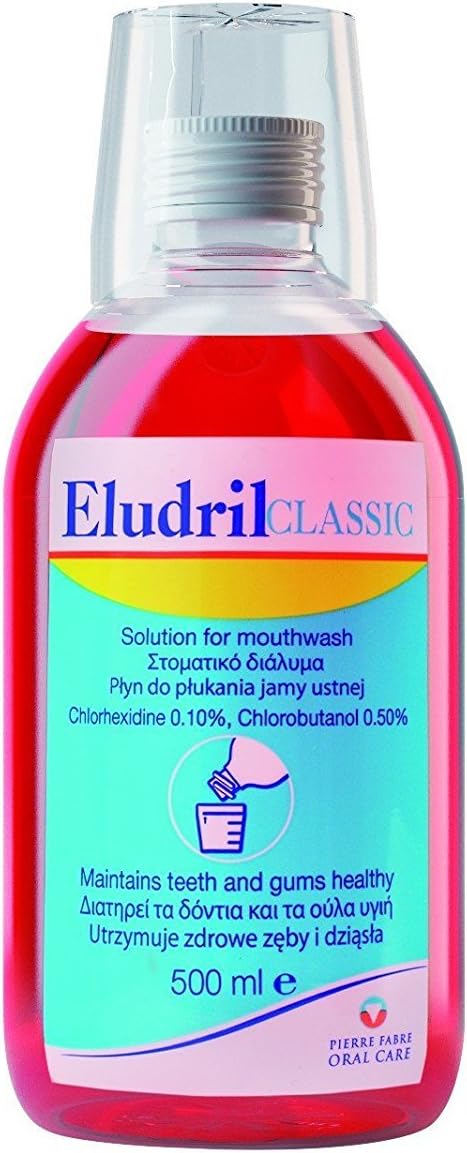 Eludril Classic Mouthwash 500Ml - Pack Of 2