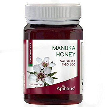 Apihaus Manuka Honey Mgo 600 Active 16+ 1.1 Lb : Grocery & Gourmet Food