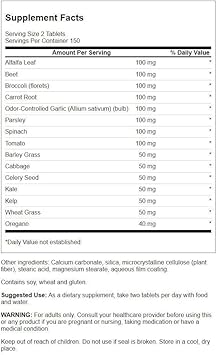 Swanson Veggies4Life 300 Tabs