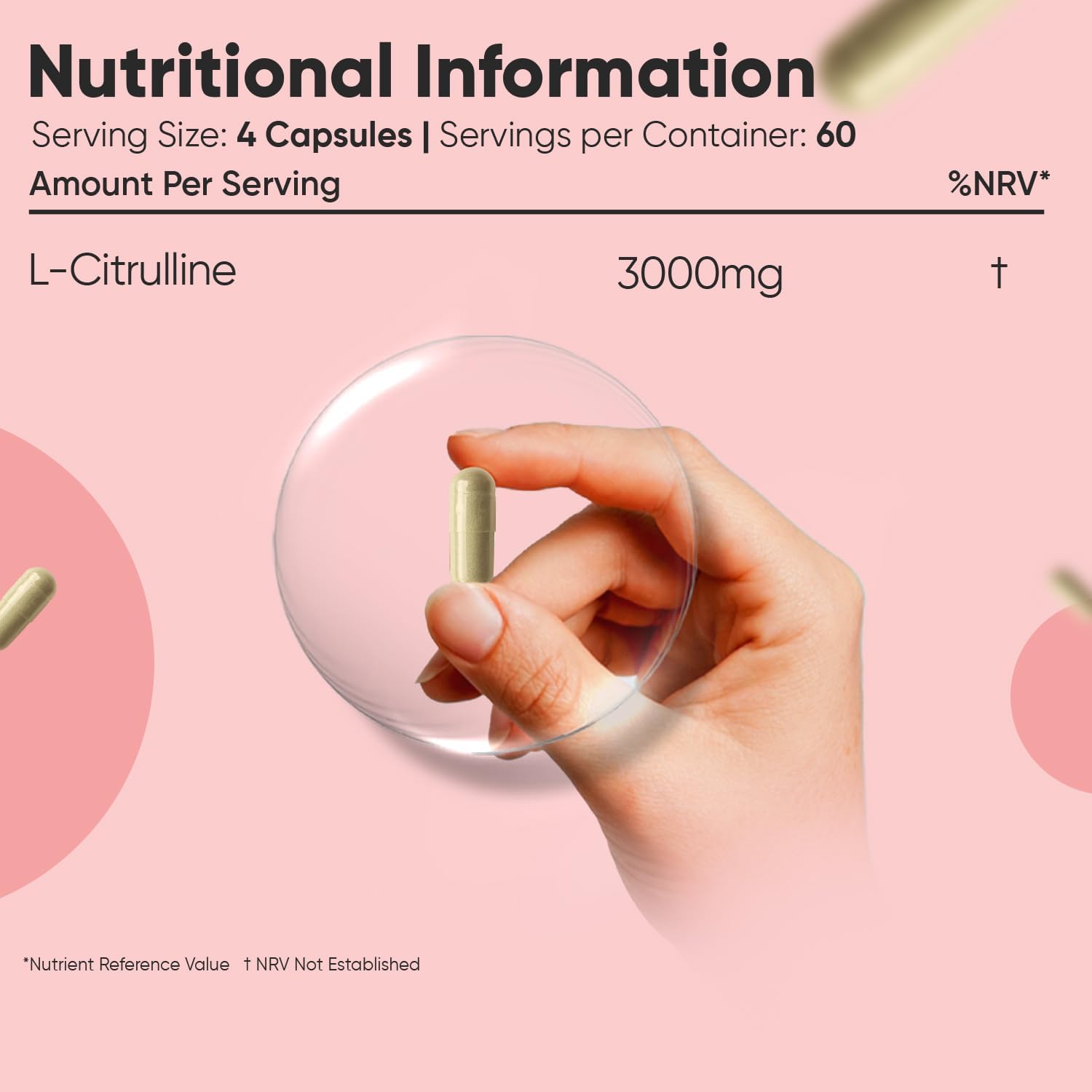 L Citrulline 3000mg - 240 Capsules - 2 Months Supply - Vegan-Friendly & Gluten-Free L Citrulline Powder Capsules - Non-GMO & Magnesium Stearate-Free Supplement : Amazon.co.uk: Health & Personal Care