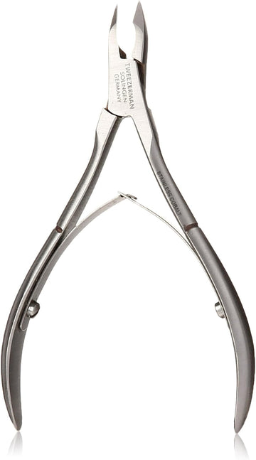 Tweezerman Medium Cobalt Stainless Cuticle Nipper 1/2 Jaw