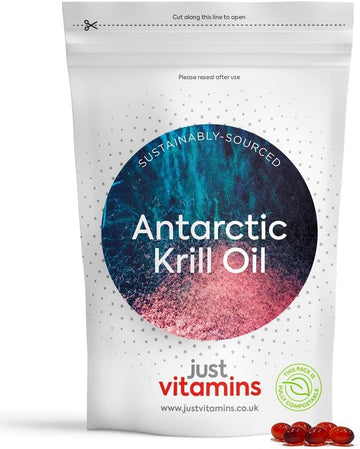 Just Vitamins Krill Oil 500mg 60 Capsules