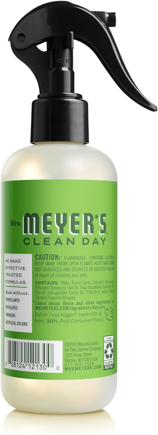 Mrs. Meyer'S Clean Day Room Freshener, Fresh Cut Grass Scent, 8 Ounce Non-Aerosol Spray Bottle