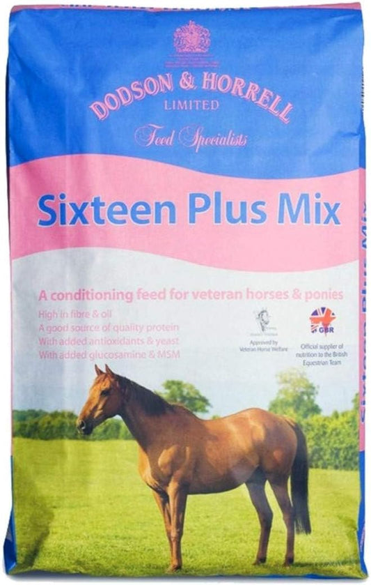 Dodson & Horrell 16 Plus Mix Senior Horse Feed 20Kg