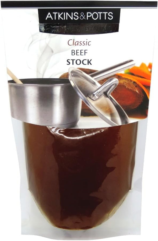 Atkins & Potts Classic Beef Stock 350G