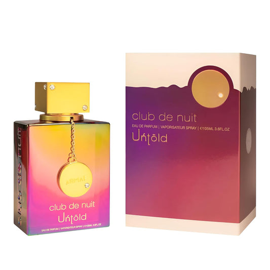 Armaf Club De Nuit Untold For Men Eau De Parfum Spray, 3.6 Ounce