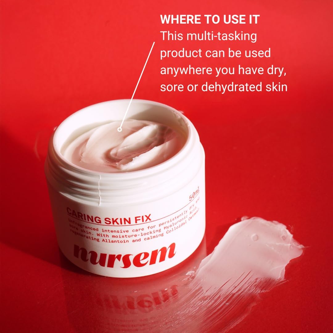 Nursem Caring Skin Fix – 50ml | Intensive Hand Treatment & Natural Barrier Cream for Dry, Sensitive Skin – Restores, Soothes & Protects Hard-Working Hands from Cracks & Irritation : Amazon.co.uk: Beauty