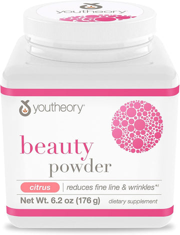 Youtheory Beauty Powder Citrus Avor, 21 Servings