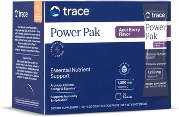 Trace Minerals Research Electrolyte Stamina Power Pak, Concorde Grape, 32 Count