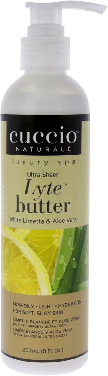 Cuccio White Limetta & Aloe Vera Lyte Body Butter 237Ml (8Oz),I0090888