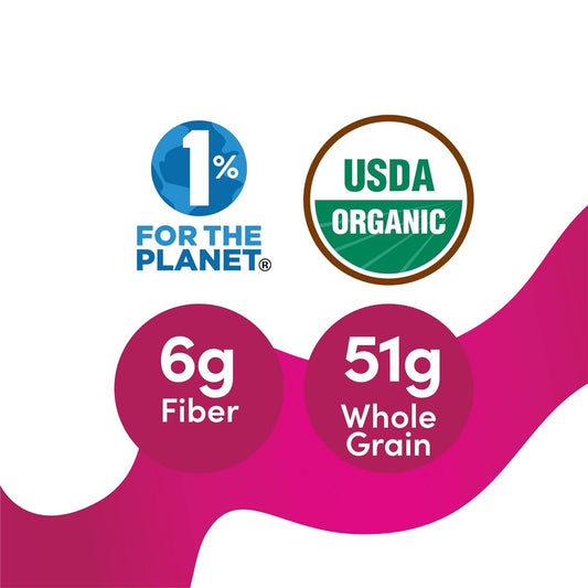 Kashi Breakfast Cereal, Vegan Protein, Organic Fiber Cereal, Berry Fruitful, 15.6Oz Box (1 Box)