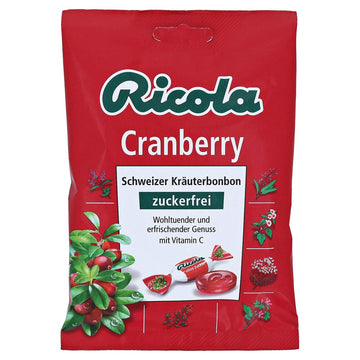 Ricola Cranberry Zuckerfrei 75 G