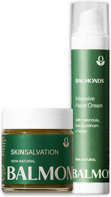 Balmonds Dry Cracked Hands Set - Help For Hands When Constantly Washing