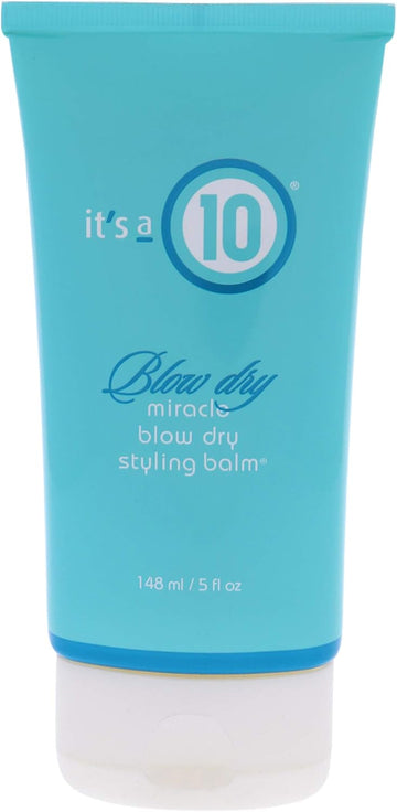 It'S A 10 Haircare - Miracle Blow Dry Styling Balm, Frizz-Free, Non-Greasy, Adds Definition, 148Ml