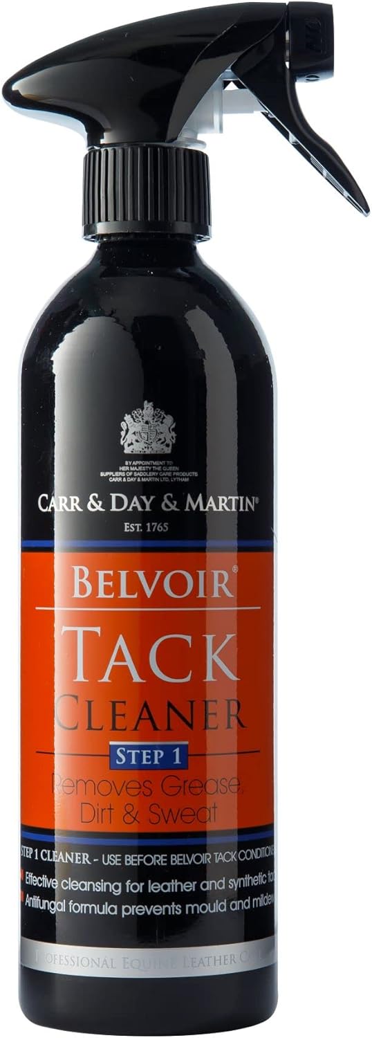 Carr & Day & Martin Belvoir Step 1 Tack Cleaner Spray 500ml : Amazon.co.uk: Pet Supplies