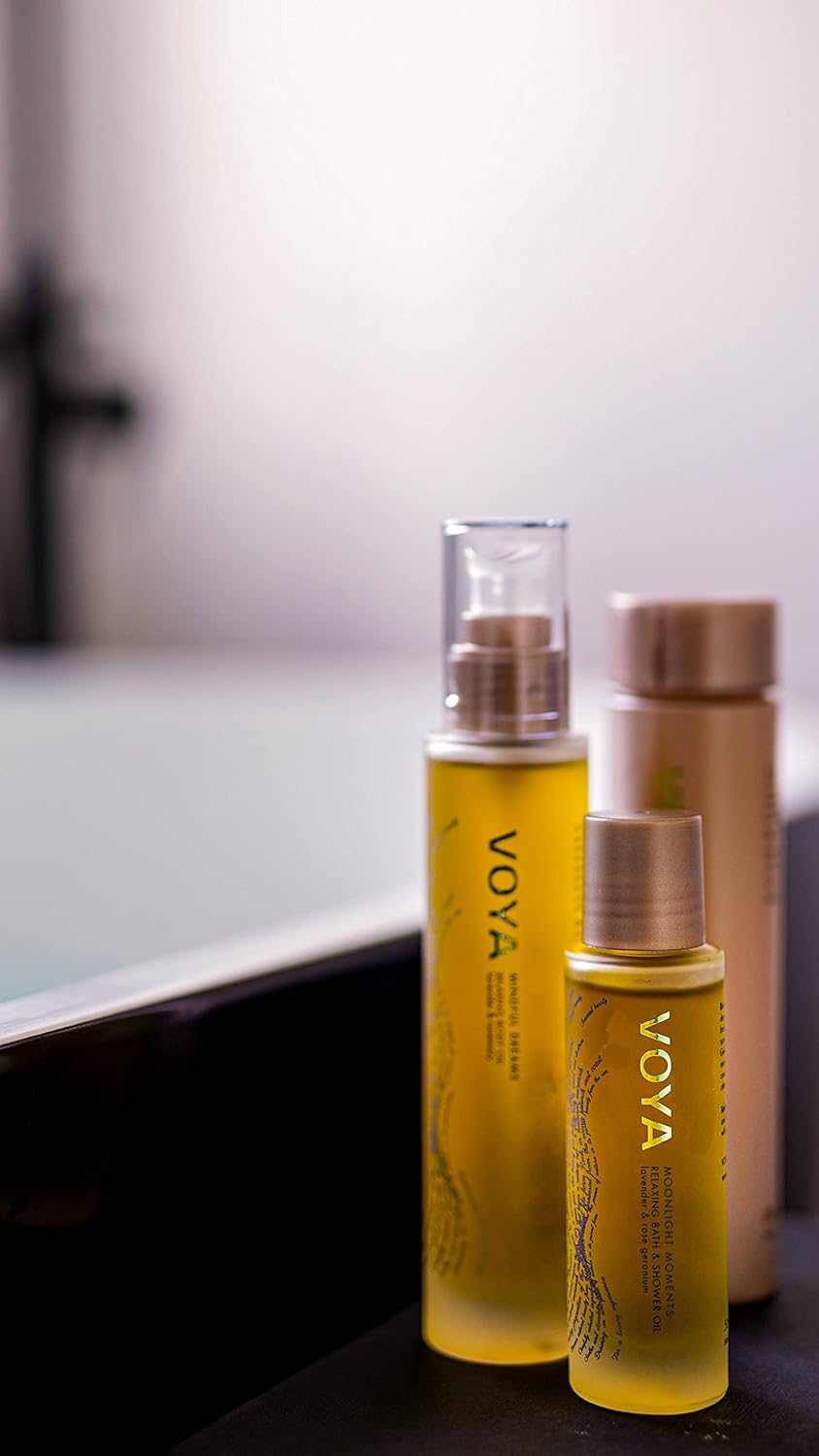 Voya Angelicus Serratus Nourishing Body Oil, Seaweed And Rosehip Oil, Lime And Mandarin Scent : Beauty & Personal Care