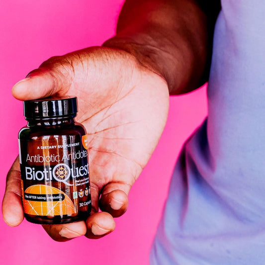 Antibiotic Antidote Probiotics To Rebalance Body After Taking Antibiotics, 20 Billion Cfu, Non-Gmo And Gluten Free, 30 Capsules