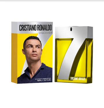 Cristiano Ronaldo Cr7 Discover - Eau De Toilette For Men - Long-Lasting Mens Cologne Spray - Orange, Vetiver, Patchouli Cologne For Men - 3.4 Oz