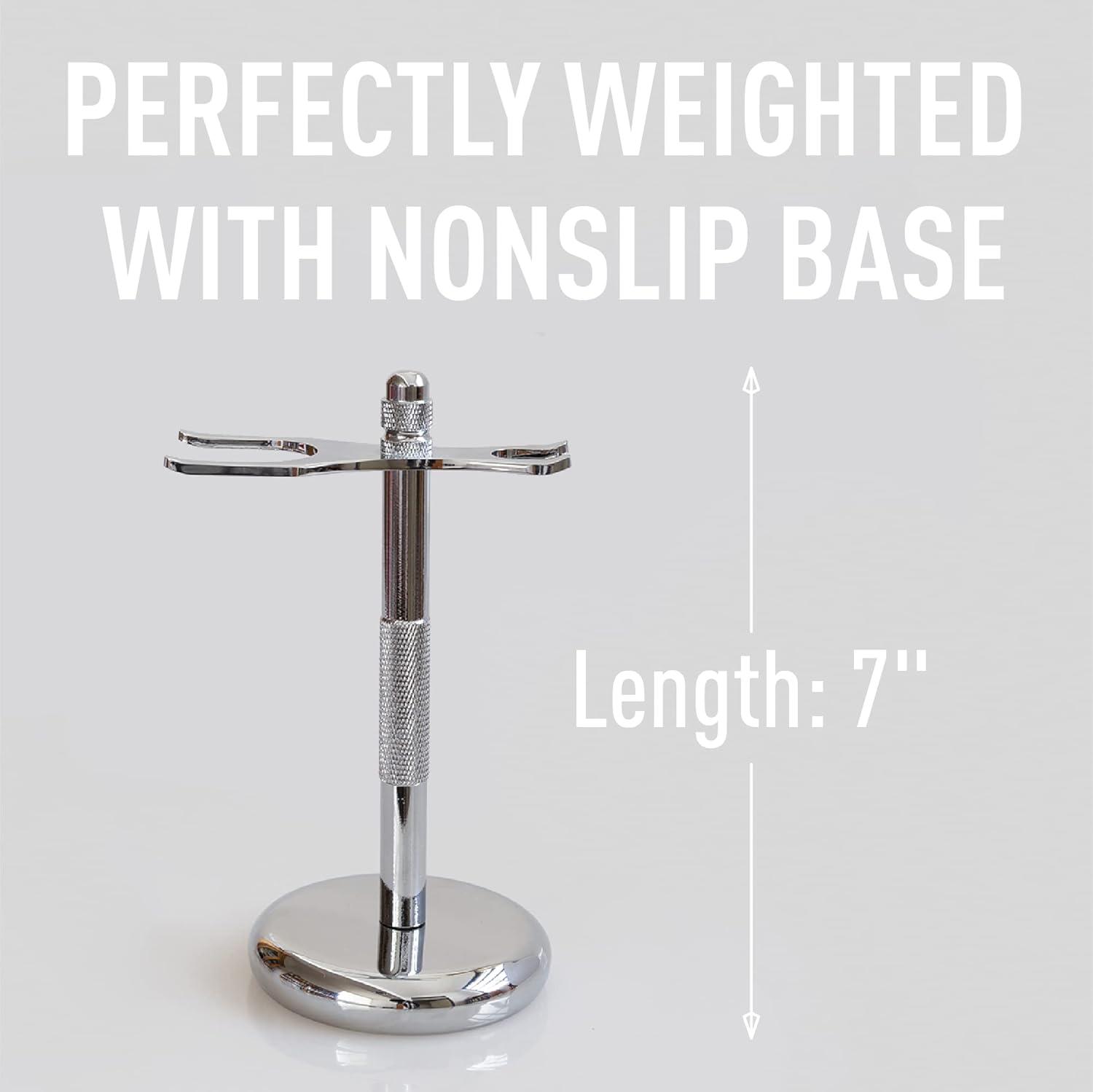 Bevel Safety Razor & Shaving Brush Display Stand With Non Slip Base, Dual Shave Stand Designed To Prevent Water Damage, Improve Hygiene And Protect Shaving Kit : Beauty & Personal Care