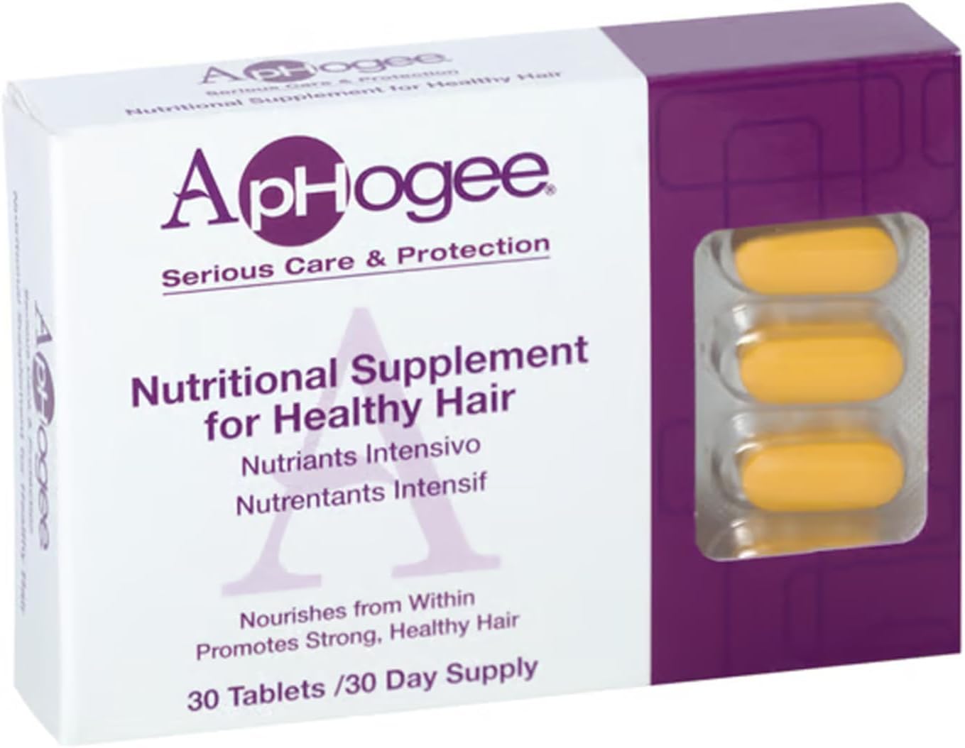 Aphogee Vitamin Supplement For Healthy Hair 30 Tablets