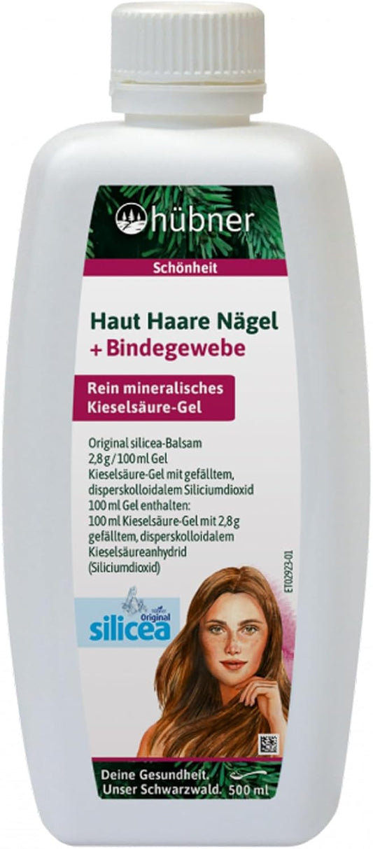 Hübner Original Silicea-Balsam, 500 Ml Gel, Natural, Unisex, Ecological, 1.23 Pounds, Bottle
