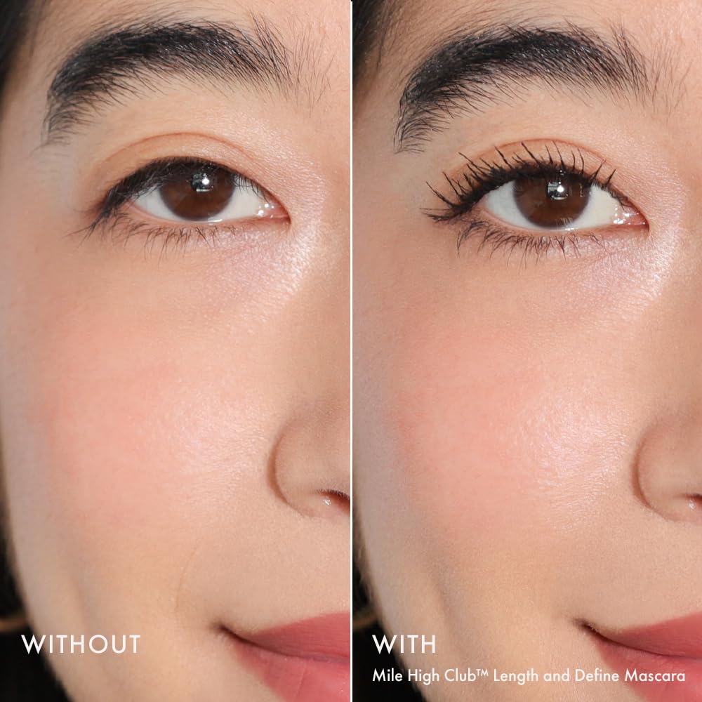 Wander Beauty Double Miles Mascara Gift Set - Smudge-Proof, Lash Lengthening Mascara For A Full, Fanned Out Effect - Castor Oil + Peach Lead Conditioners & Strengthens (2 Count) : Beauty & Personal Care