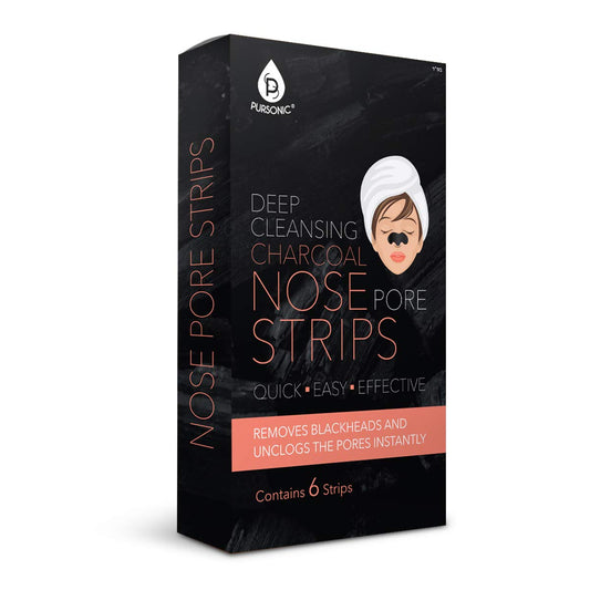Pursonic Deep Cleansing Charcoal Nose Pore Strips : Beauty & Personal Care